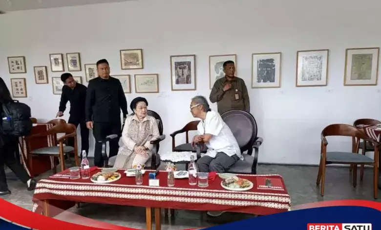 Megawati Ungkap Didikan Seni Sejak Kecil, Pameran Mata Hati Soekarno Dibuka Di Yogyakarta