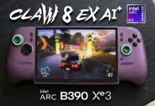 Intel Turun Ke Handheld Gaming Lewat MSI Claw 8 EX AI+, Siap Menantang AMD