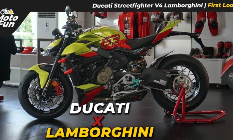 Paket Kolektor Ducati Streetfighter V4 S 100, Datang Dengan Peti Kayu Dan Nomor Seri Khusus