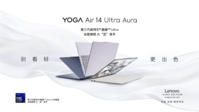 Baterai Lenovo Yoga Air 14 Ultra Aura Bisa Temani Hingga 21 Jam, Beratnya Hanya 975 Gram