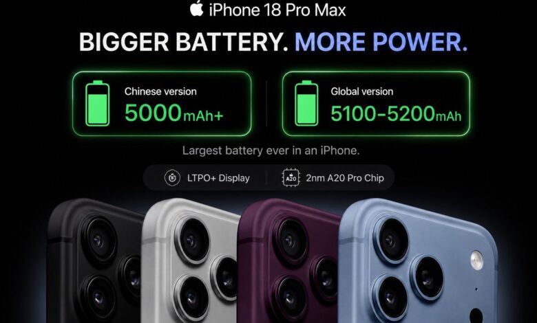 Chip 2 Nanometer dan Kamera Baru, iPhone 18 Pro Masih Dipisah Kapasitas Baterainya per Pasar