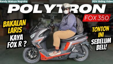 Tembus 95 Km/Jam dan 130 Kilometer Sekali Cas, Polytron Fox 350 Siap Jadi Andalan Harian