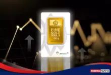 Harga Emas Antam Masih Tertahan Di Rp 2,738 Juta Per Gram, Belum Pulih Usai Koreksi Tajam