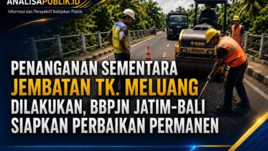 BBPJN Siapkan Perbaikan Permanen Jembatan Tk. Meluang, Jalur Denpasar–Gilimanuk Tetap Aman Dilewati