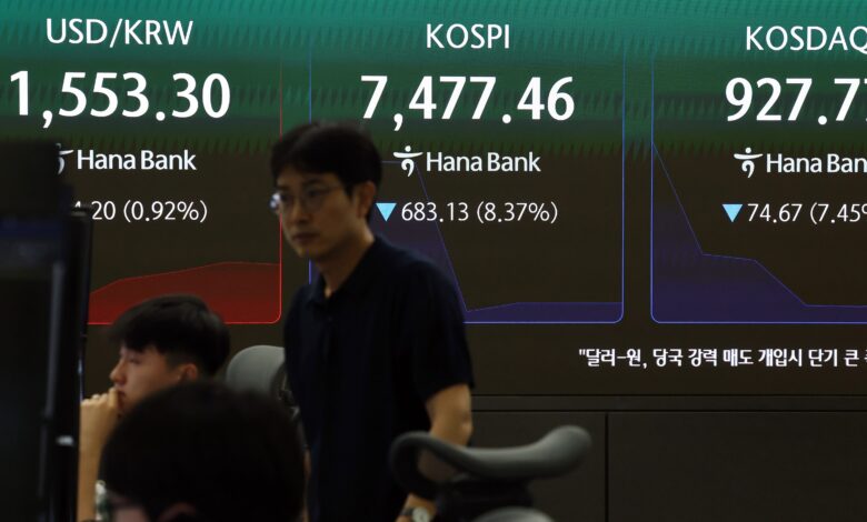 Guncangan Saham Teknologi Picu Hentian Perdagangan Di Korea Selatan Selama 20 Menit