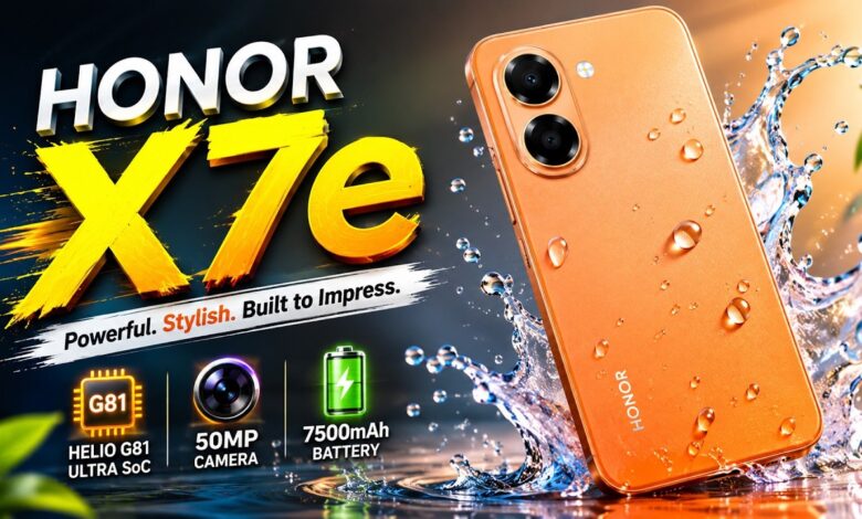 Baterai 7.500mAh, Honor X7e Tetap Dibuat Tipis di Kelas Rp3 Jutaan
