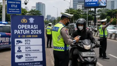 Tilang Manual Tetap Jalan Saat Operasi Patuh 2026, ETLE Drone Ikut Memburu Pelanggar Berisiko