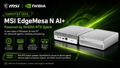Mini PC MSI Ini Siap Lawan Mac Studio, Fokusnya Komputasi AI Lokal di Meja Kerja