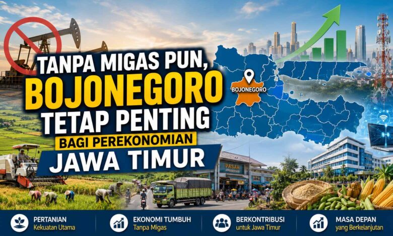 Ekonomi Non-Migas Bojonegoro Tembus Rp9,93 Triliun, Pertanian Masih Jadi Andalan Utama