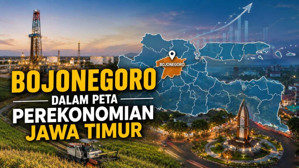 Bojonegoro Masuk 10 Besar Ekonomi Jawa Timur, Sumbangan Non-Migas Kian Menguat