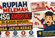 Asing Terus Cabut Dari Bursa, IHSG Terseret Ke 5.342 Saat Rupiah Masih Tertekan