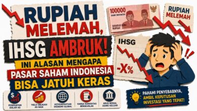 Asing Terus Cabut Dari Bursa, IHSG Terseret Ke 5.342 Saat Rupiah Masih Tertekan