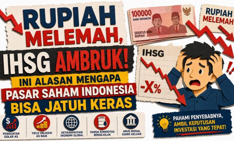 Asing Terus Cabut Dari Bursa, IHSG Terseret Ke 5.342 Saat Rupiah Masih Tertekan