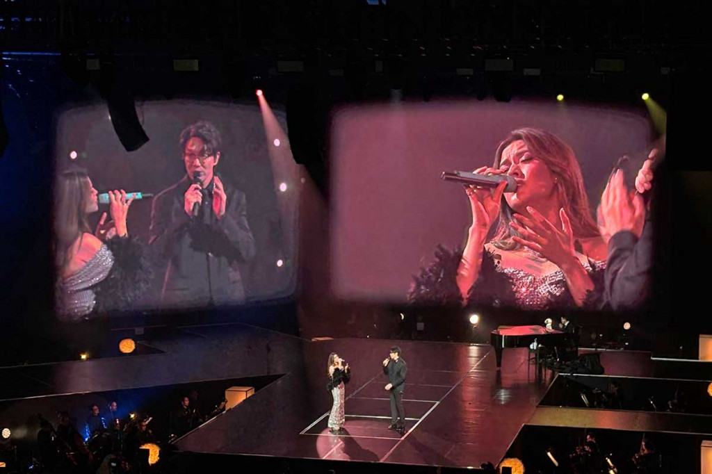 Raisa Dan Sung Si-Kyung Berduet Di Jakarta, Lagu Kolaborasi Baru Mereka Ikut Dibocorkan