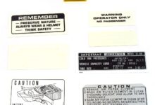 Arti Label Kecil di Motor Honda, Panduan Penting untuk Keselamatan dan Perawatan