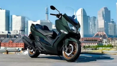 Brixton G400T Lebih Futuristis, Burgman 400 Tetap Unggul Sebagai Skutik Touring Paling Matang