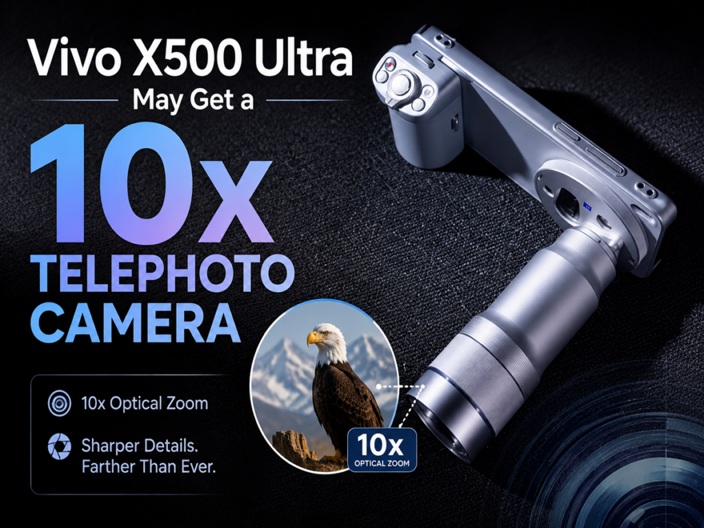Vivo X500 Ultra Siapkan Zoom 10x, Oppo Dan Huawei Mulai Tertekan