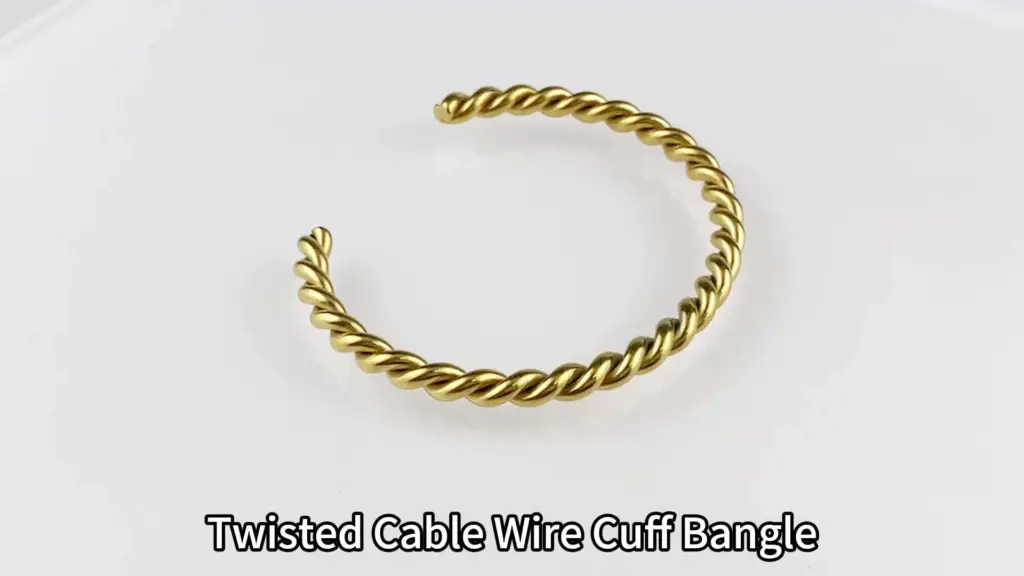 Gelang Emas Twisted Cable Kian Mencuri Perhatian, Dari Minimalis Hingga Chunky Elegan