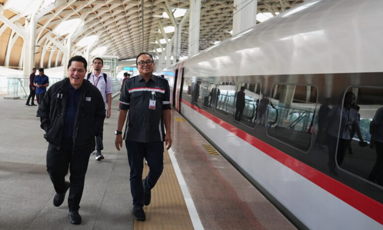 Erick Thohir Naik Whoosh ke Bandung, Tanda Serius PSSI Dukung Timnas Putri
