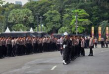 1.200 Aparat Siaga di GBK, Timnas Indonesia vs Mozambik Dijaga Ketat
