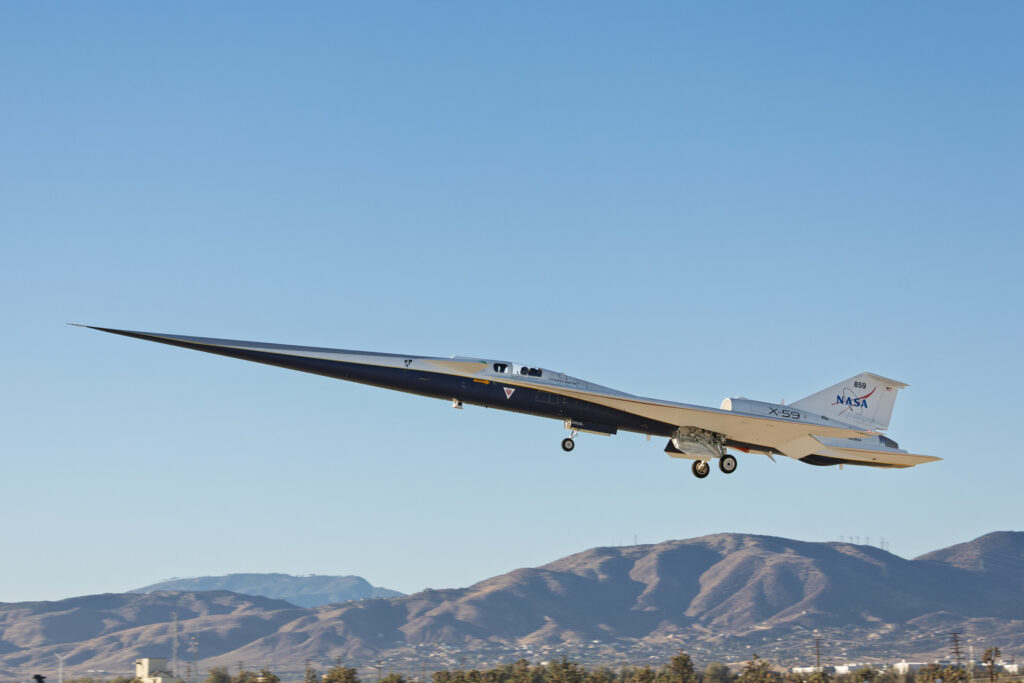 X-59 NASA Makin Dekat ke Dentuman Lembut Supersonik, Uji Terbang Baru Bikin Optimistis