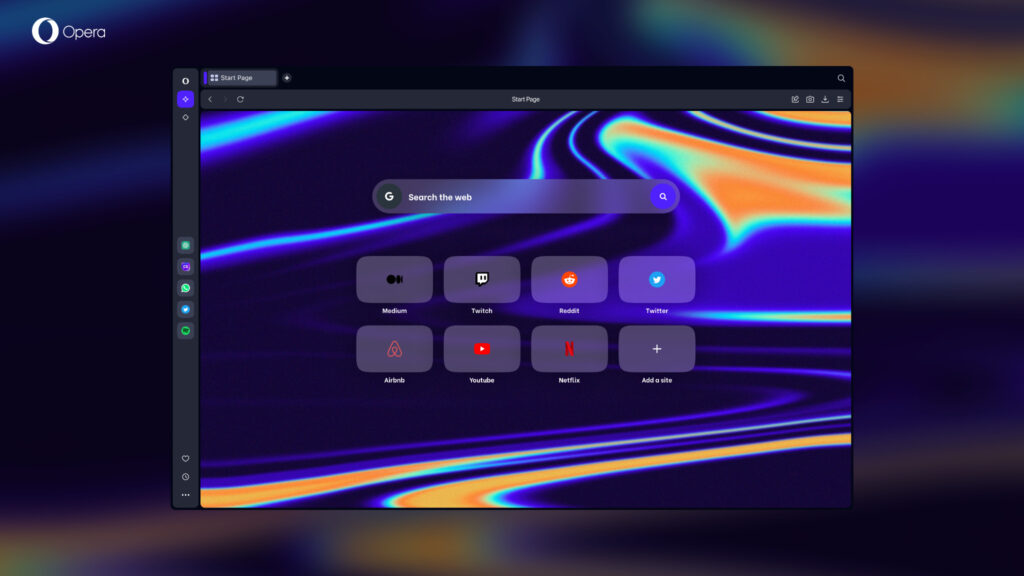 Opera Android Ubah Start Page, Skor Bola Kini Muncul Langsung di Halaman Awal