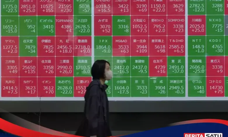 Saham Teknologi Tertekan, Bursa Asia dan Eropa Kompak Melemah di Tengah Guncangan Global