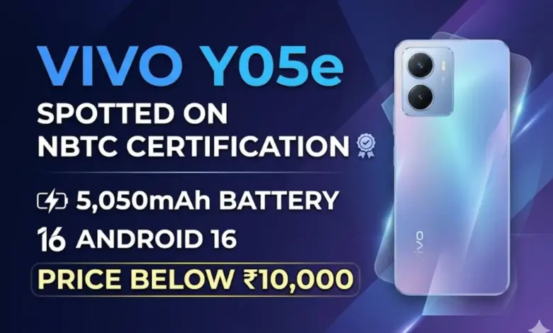 Vivo Y05e Muncul di Sertifikasi, Sinyal HP Murah Baru Ini Semakin Kuat