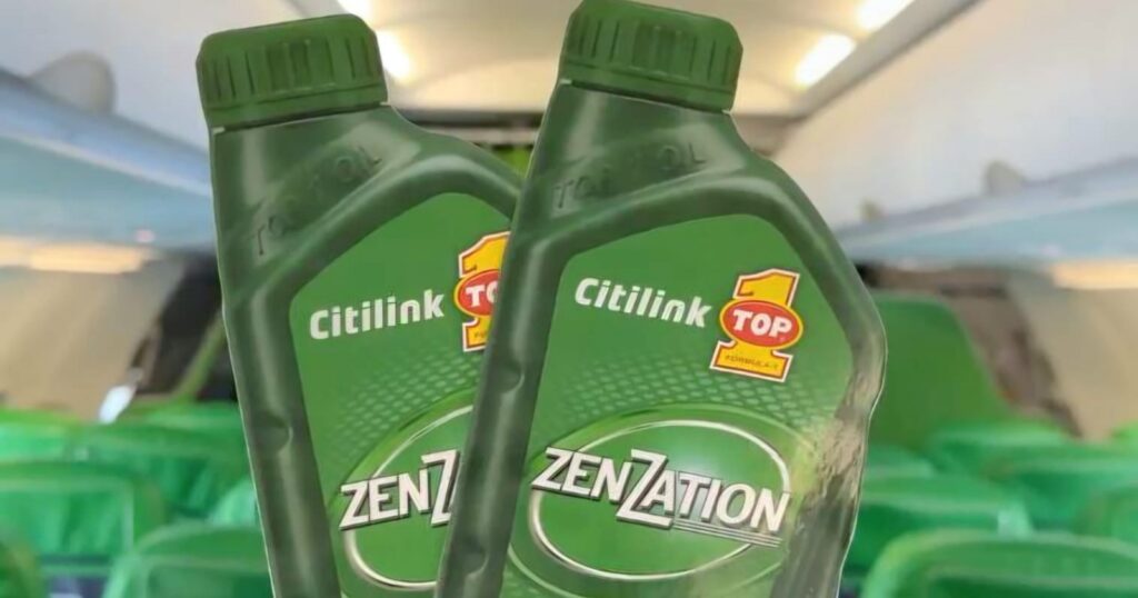 Citilink Bagi Voucher Oli Gratis di Kabin, Strategi TOP 1 Ini Bikin Perhatian Tertuju