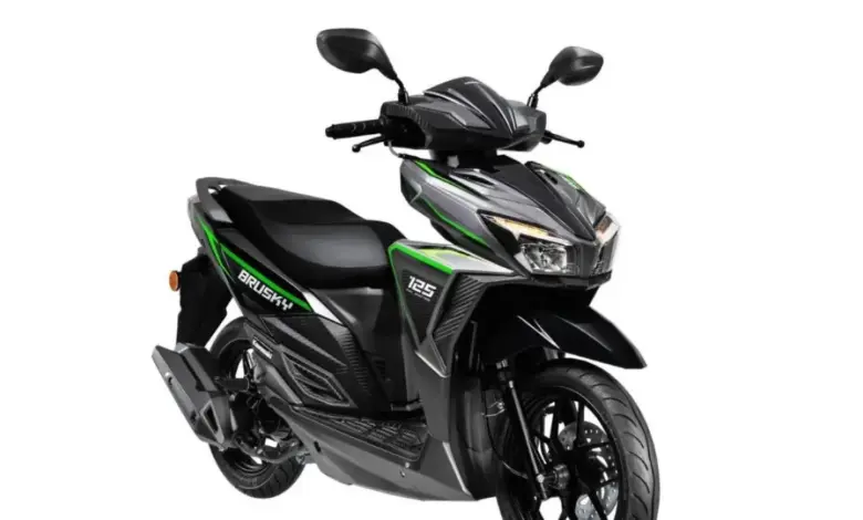Brusky 125 Siap Mengintip Pasar Skutik, Harga Rp14 Juta Bikin Kawasaki Berbeda Arah