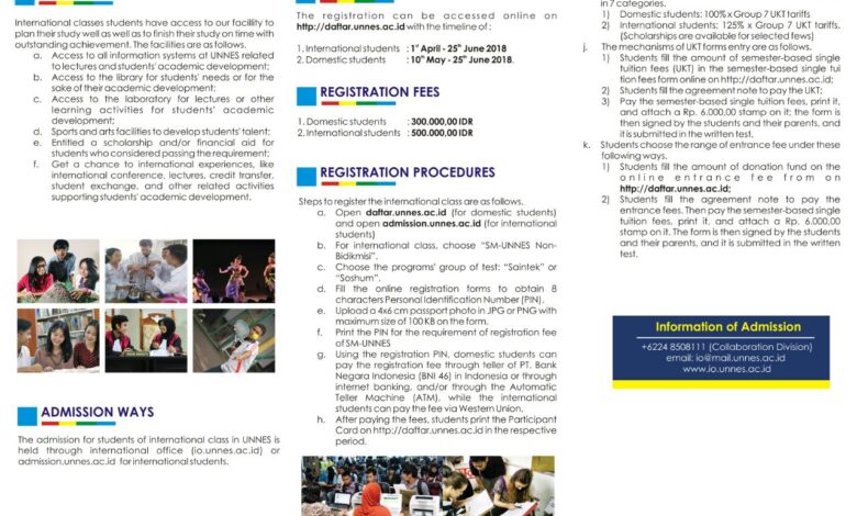 Siap-Siap, Hasil Akhir SM UNNES Prestasi 2026 Muncul 8 Juni dan Daftar Ulang Langsung Menyusul