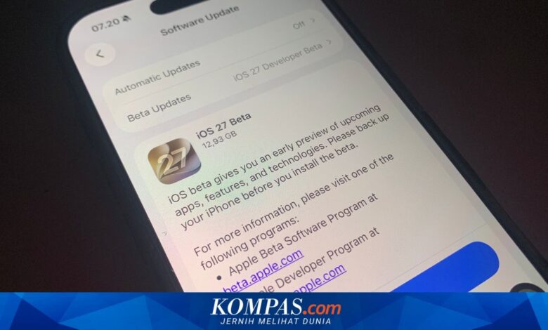 iOS 27 Beta Sudah Bisa Dicoba, Ini Risiko yang Perlu Dipikirkan Dulu