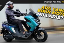 Polytron Fox 350 Makin Menggoda, Skuter Maxi Listrik Ini Tawarkan Fitur Premium