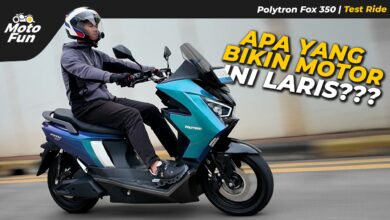 Polytron Fox 350 Makin Menggoda, Skuter Maxi Listrik Ini Tawarkan Fitur Premium