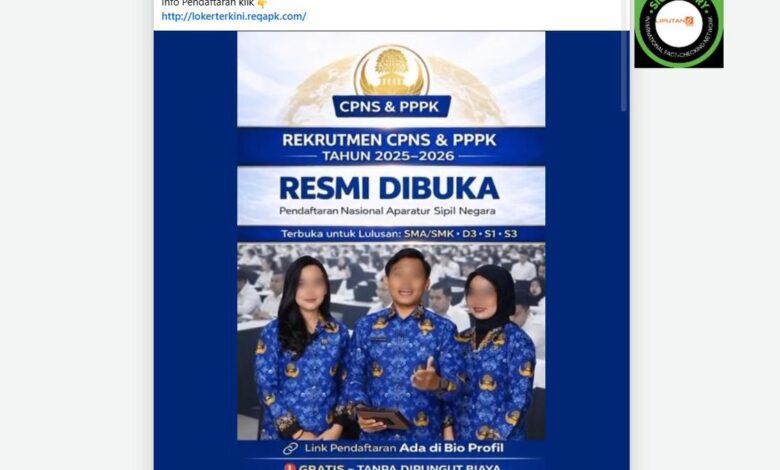 Jalur Rekrutmen PPPK Sekolah Rakyat Dipisah, Pelamar Wajib Cermat Pilih Portal