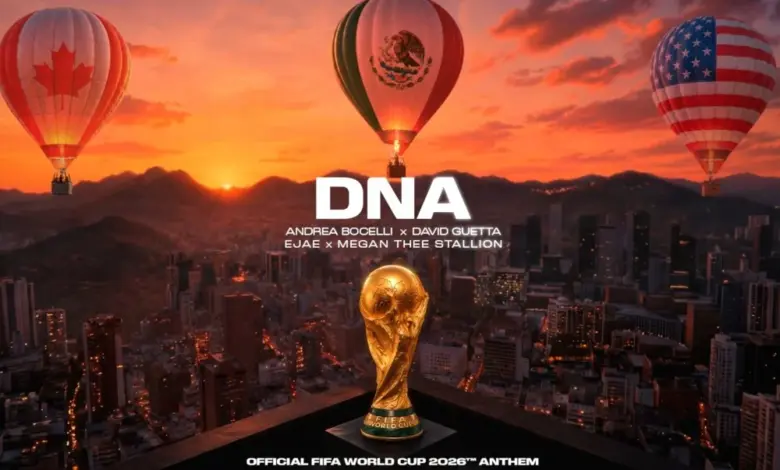 Bocelli, Megan Thee Stallion hingga David Guetta Satukan Warna Baru di Anthem FIFA