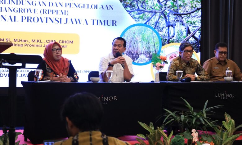 Jawa Timur Percepat RPPEM, Mangrove Masuk Jalur Perlindungan yang Lebih Keras