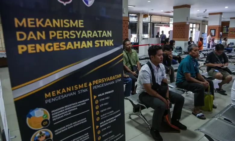 Rp 3,75 Triliun Tunggakan Pajak Kendaraan Jateng, Semarang Pegang Nilai Tertinggi