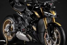 Ducati Streetfighter V4 S 100 Tahun, Kolektor Harus Siap Melihat Livery Hitam-Emas Ini