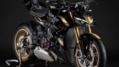 Ducati Streetfighter V4 S 100 Tahun, Kolektor Harus Siap Melihat Livery Hitam-Emas Ini