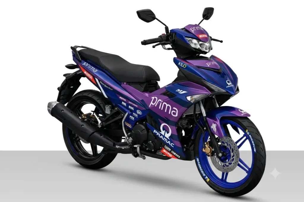 MX King 150 Livery Pramac Tampil Sangat Berbeda, Aura MotoGP-nya Sulit Diabaikan