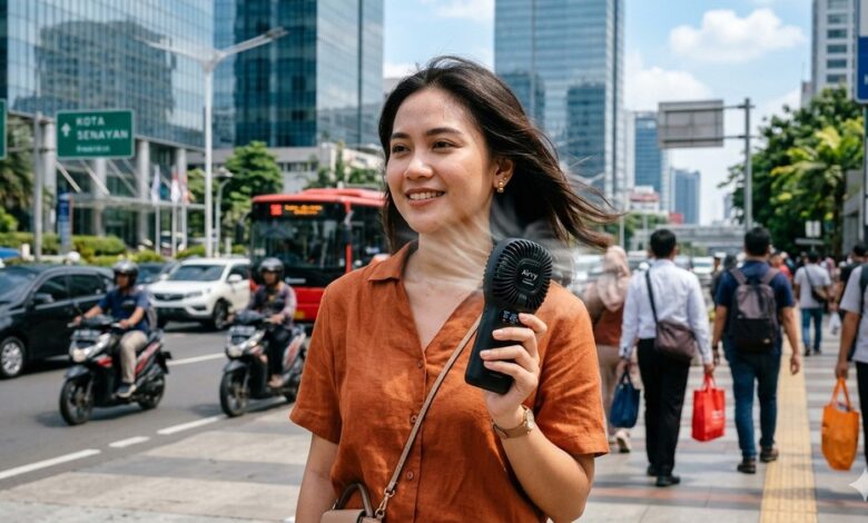 Airvy Hadirkan Kipas Portable Pintar, Embusannya Dibuat Tak Lagi Biasa