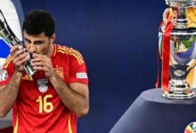 Rodri Tegaskan Tak Ada Dendam Usai Kakinya Diinjak Gavi di Latihan Spanyol
