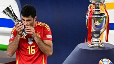 Rodri Tegaskan Tak Ada Dendam Usai Kakinya Diinjak Gavi di Latihan Spanyol