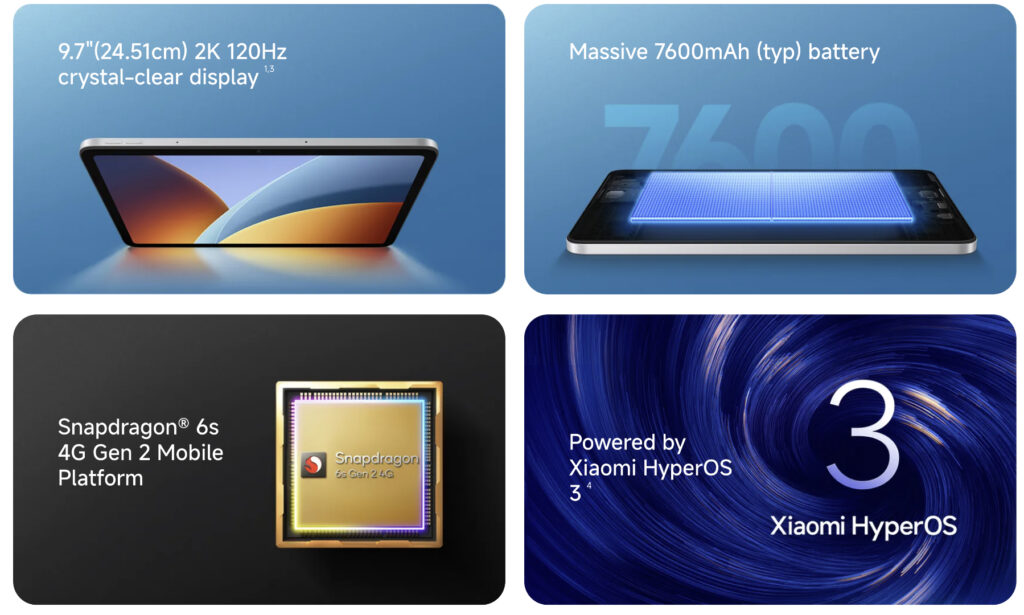 Redmi Pad 2 9.7 Menggoda di Rp 2,3 Jutaan, Layar 2K 120Hz dan Baterai 7.600 mAh Sulit Diabaikan