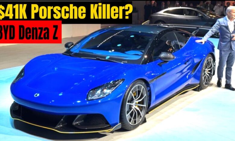 Denza Z Siap Ubah Peta Mobil Sport Listrik, Tenaganya Tembus 1.582 Hp
