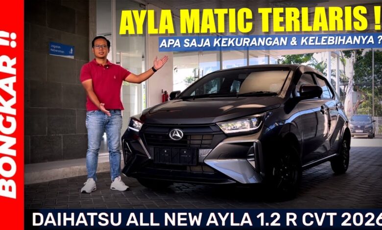 Ayla 1.2 R CVT Paling Masuk Akal, Saat Fitur Lengkap dan Harga Masih Terjangkau