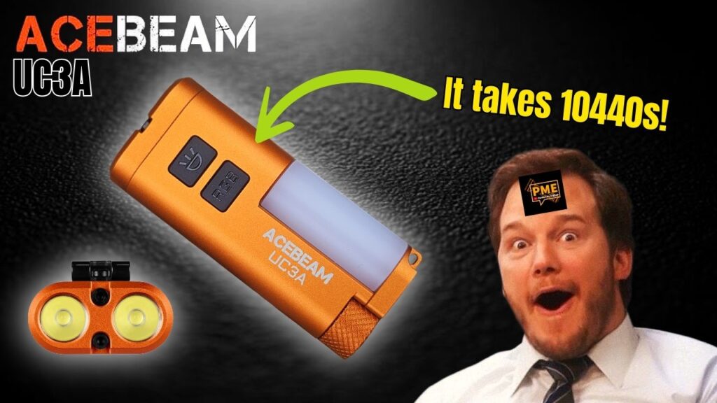 Acebeam UC3A Hadir Kecil, Lampu Samping Uniknya Justru Paling Menonjol
