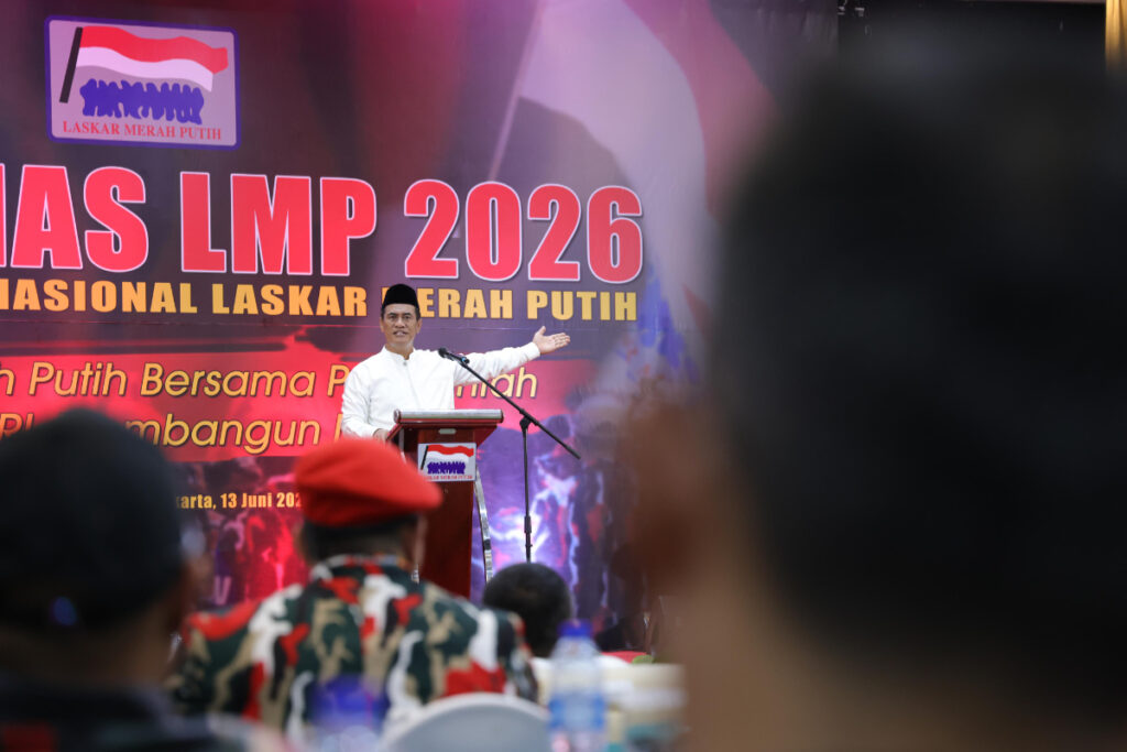 Stok Beras Tembus 5,2 Juta Ton, Amran Minta Laskar Merah Putih Ikut Mengawal