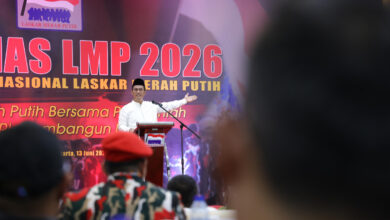Stok Beras Tembus 5,2 Juta Ton, Amran Minta Laskar Merah Putih Ikut Mengawal